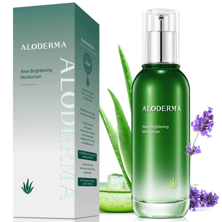 Aloe Brightening Moisturizer for wholesale by ALODERMA
