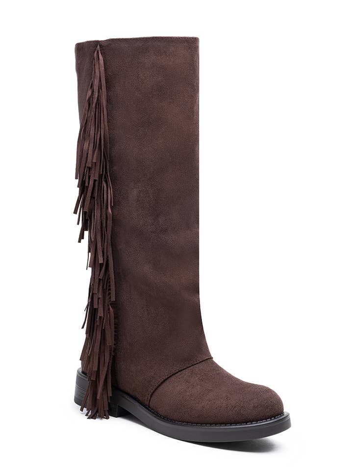 LADY GLORY - Wholesale Boots - Women's - Fringed high boots – Revisited western style7