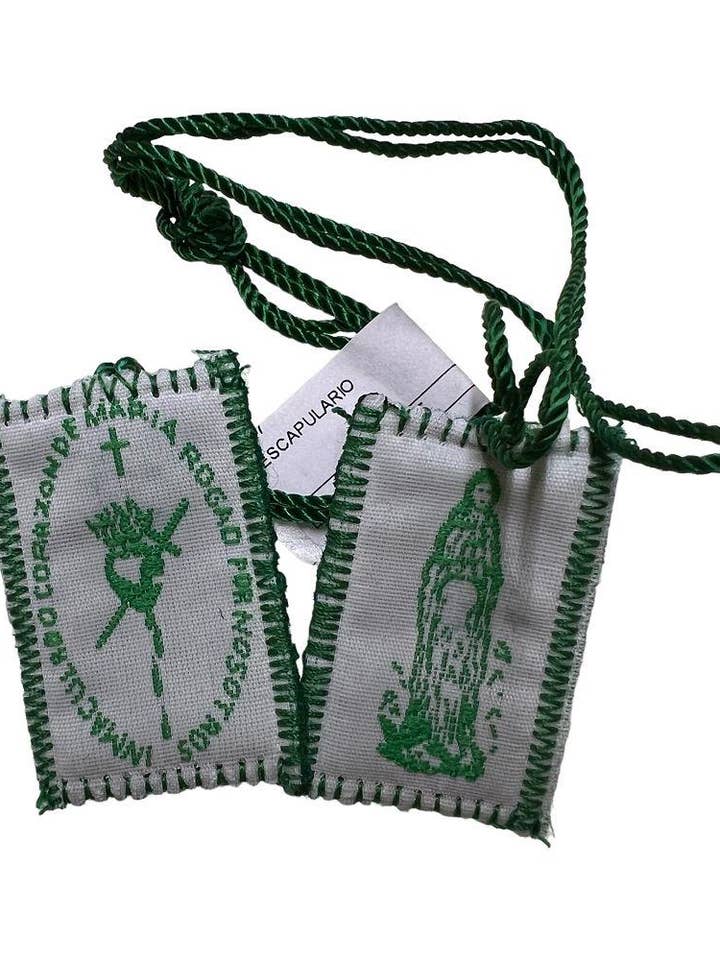 SCAPOLARE: CUORE IMMACOLATO DI MARIA per la vendita all'ingrosso da parte di SAN JUDITAS RELIGIOUS ARTICLES