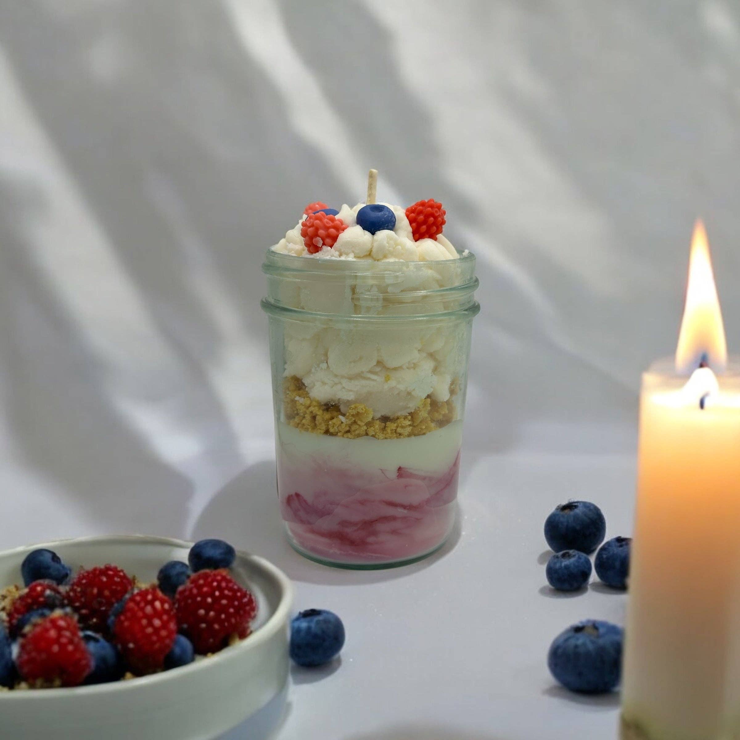 Milans Magic - Wholesale Jar/Filled Candle - Wild Berry Cheesecake