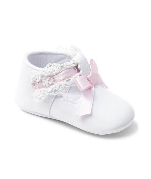 Sevva Ltd. - Vente Chaussures de berceau – bébé - Chaussures à semelle souple pour bébé fille - Valentina1