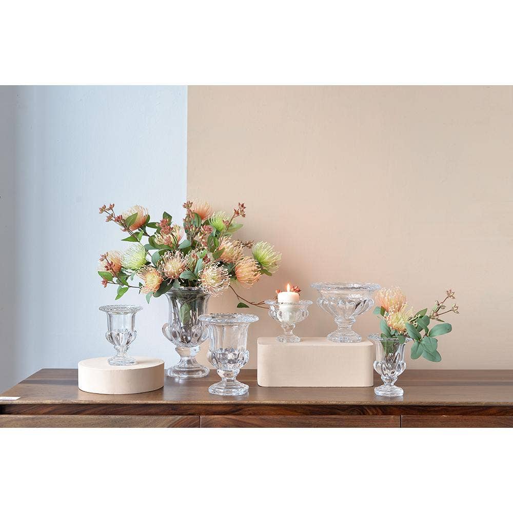 A&B Home Group Inc. - Wholesale Vaas - Crystal Elegance glazen vaas D11,4x15 cm7