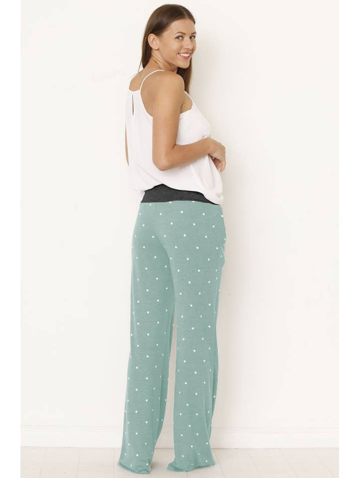 EG fashion - Wholesale Pants - Women's - Polka Dot Drawstring Pants6