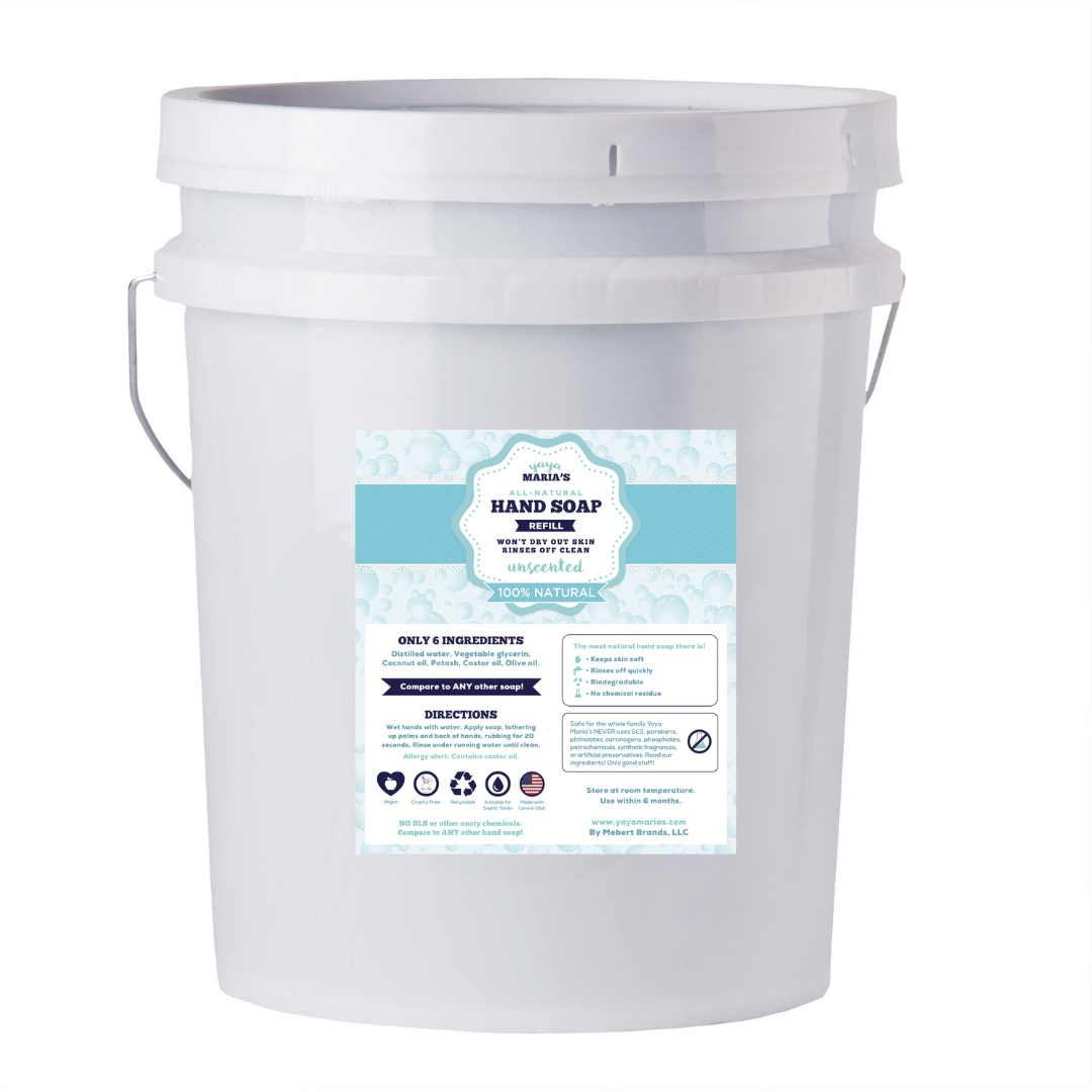 Yaya Maria's – Engroshandel Håndsæbe – Naturlig håndsæbe 5 Gal Bulk Refill4