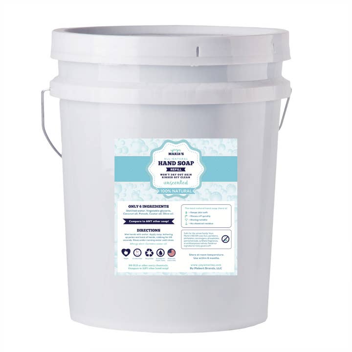 Yaya Maria's - Vendita all'ingrosso Sapone/Lozione per mani - Ricarica sfusa di sapone naturale per le mani da 5 galloni4