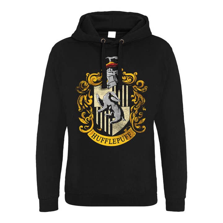 Harry Potter - Distressed Hufflepuff - Hoodie (No Pockets) for wholesale by Heroes Inc. Europe B.V.