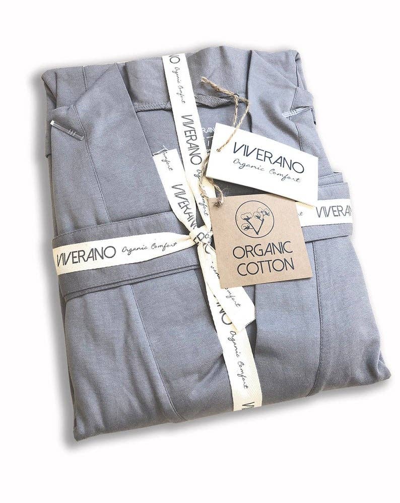 Viverano Organics - Wholesale Robe - Women's - Women's Organic Cotton Bathrobe & Spa Robe7