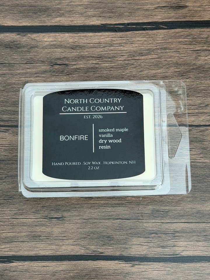 Bonfire Wax Melts for wholesale by North Country Candle Company