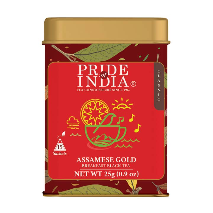 Sachets de thé Assam Gold English Breakfast pour la vente par PRIDE INDIA BRANDS