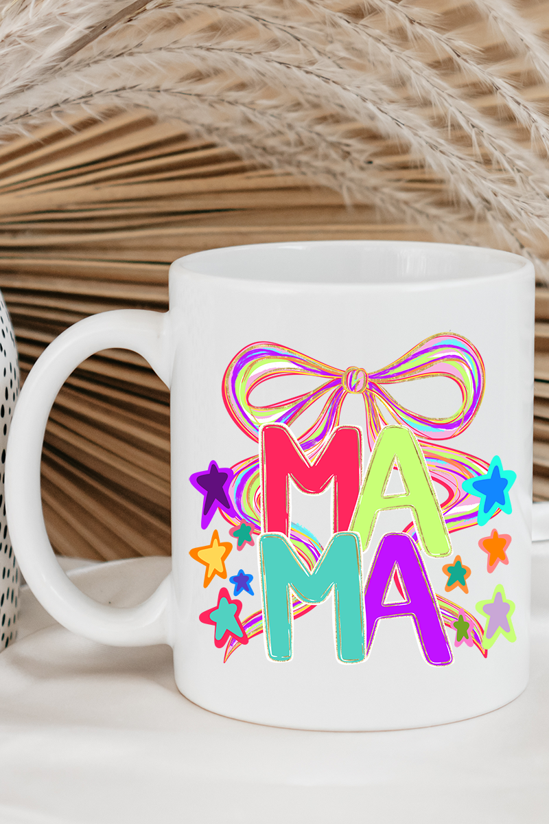 Wholesale Accessory Market - Wholesale Coffee Mug - Doodle Stars Mama Ceramic Mug0