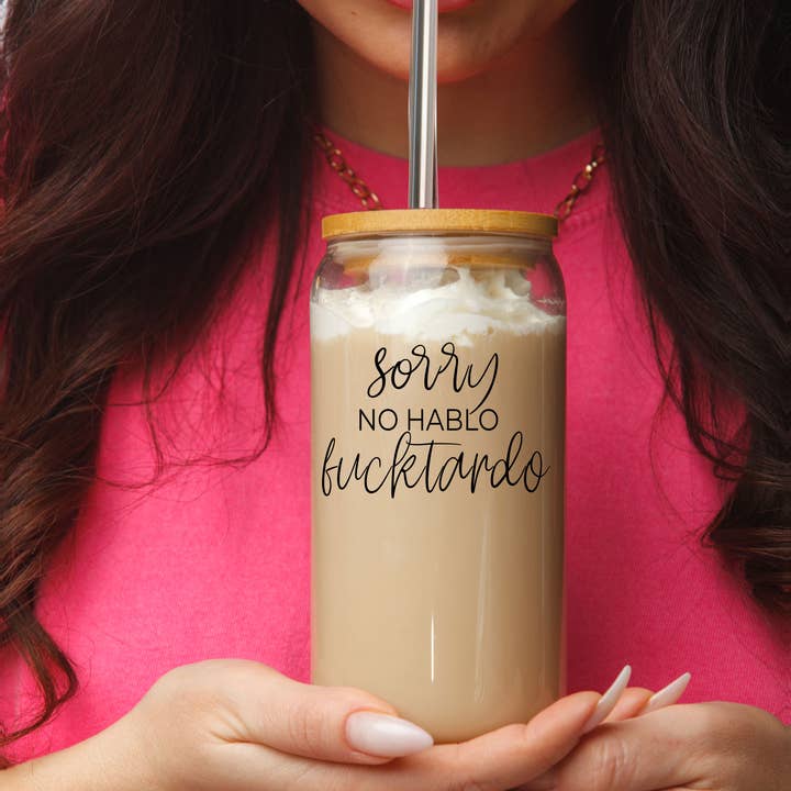 Gia Roma - Wholesale Coffee Mug - Valentines Glass Tumblers Heart Smiley, Galentines Gift Idea65