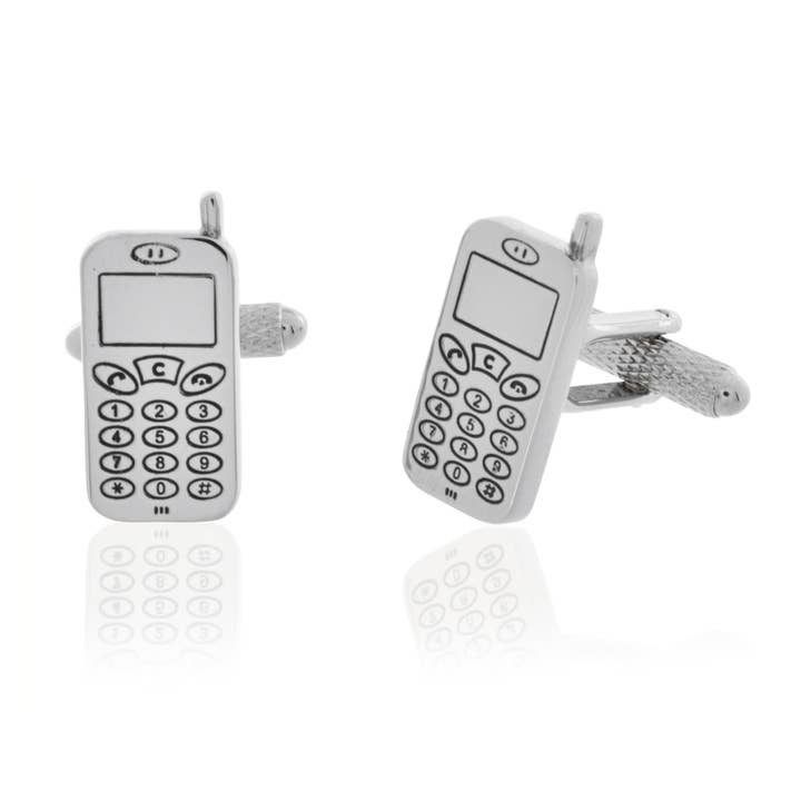 Cell Phone Cuff Links for wholesale by Cufflinks Depot