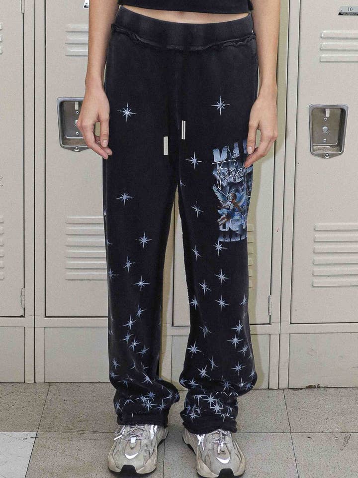 MADE IN HEAVEN STARDUST STRAIGHT JOGGER for wholesale by First Row