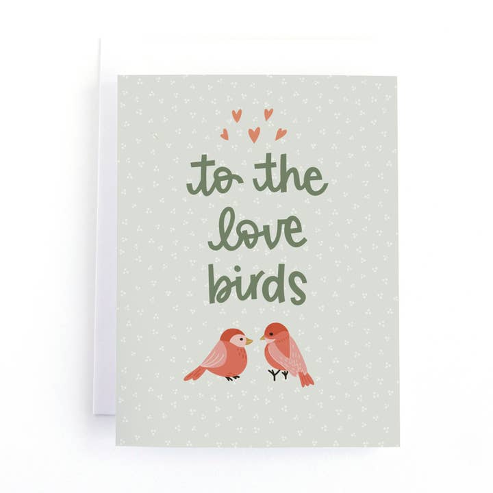 Love Bird Wedding Love Card for wholesale by Pedaller Designs