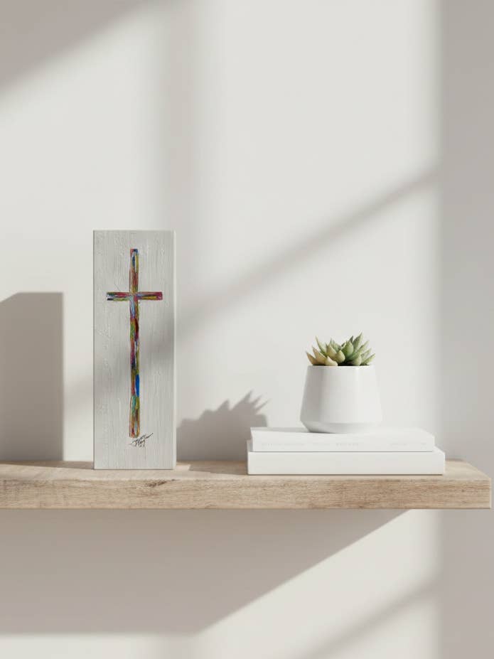 Multi Wood Block Cross 2x4x10 for wholesale by Loftin Design Co