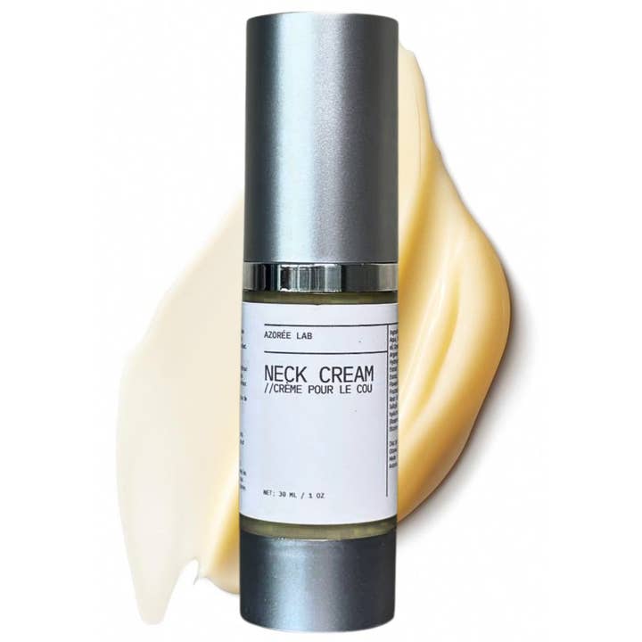 Neck Cream // Firming Hydrating Argan Oil + Prickly Pear Extract for wholesale by Azoree Lab
