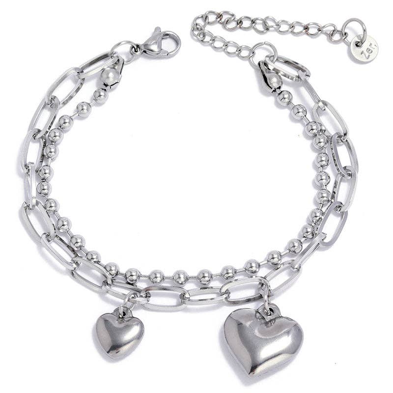 Gooddiy – wholesale Jewellery set – New Stainless Steel Heart Wholesale0