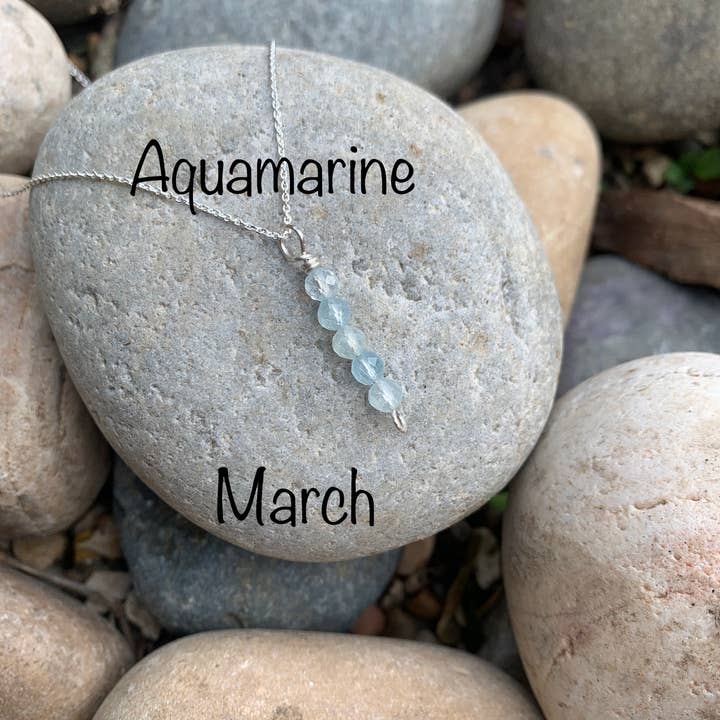 Positive Shine Jewelry - Wholesale Pendant/Charm Necklace - Genuine Birthstone Necklace2