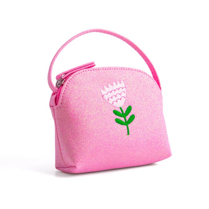 Peppercorn Kids - Wholesale Crossbody Bag - Kids - Sparkly Purse with Flower Embroidery for Girls 2-6 Years9