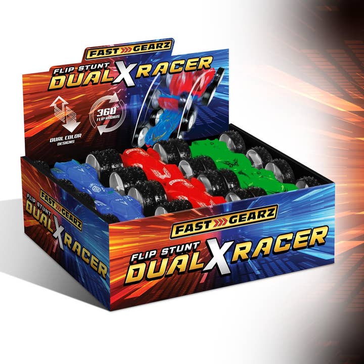 Flip Stunt Dual Racer for wholesale by Anker Play Products