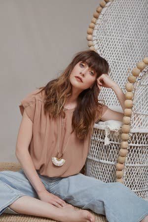 This Ilk – Großhandel Kette mit Anhänger/Charm – Nubische Wüstenkette in Holzperlen4