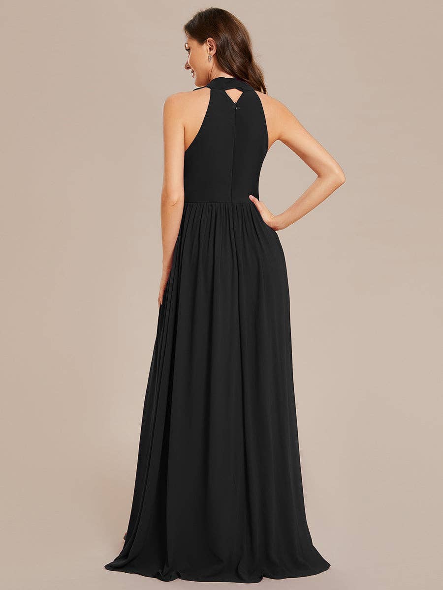 Ever-Pretty – Großhandel Abendkleid – Damen – Chiffon-Abendkleid mit Neckholder-Ausschnitt und ärmellos.17