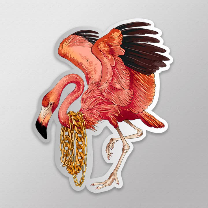 Heavy Weight | Metalic Sticker for wholesale by Useless Treasures