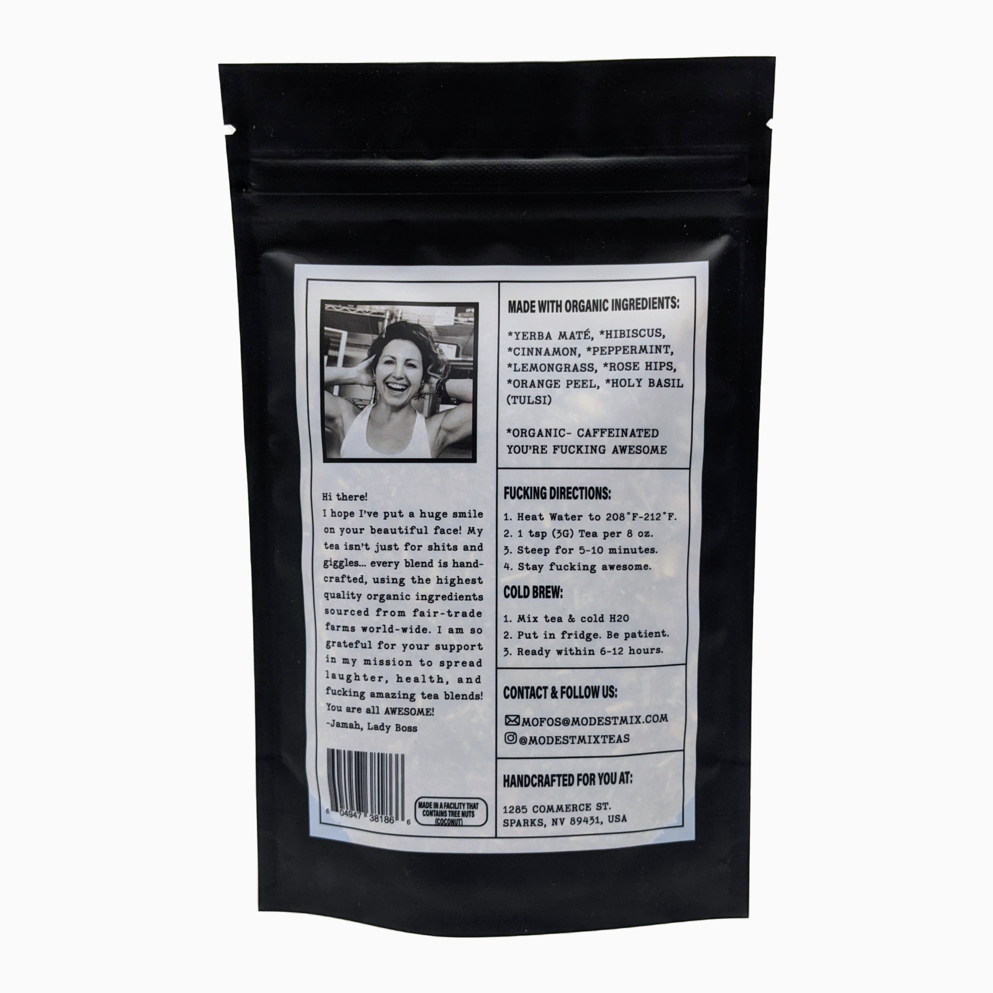 ModestMix Teas – Großhandel Loser Tee – Du bist verdammt großartig - 2oz Bio-Losblattbeutel1