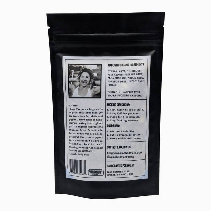 ModestMix Teas - Wholesale Loose tea - You're Fucking Awesome - 5-Pack/2oz Bags1