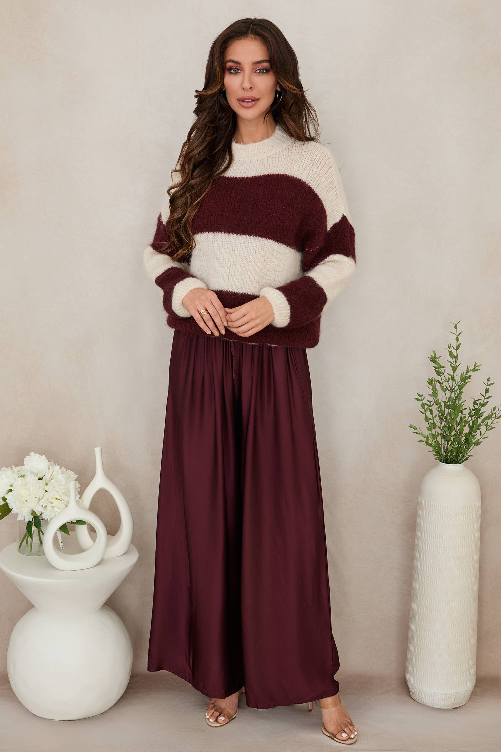 MILIO MILANO - Venta al por mayor Pantalones - Mujer - PANTALONES ANCHOS DE SEDA (11505)15