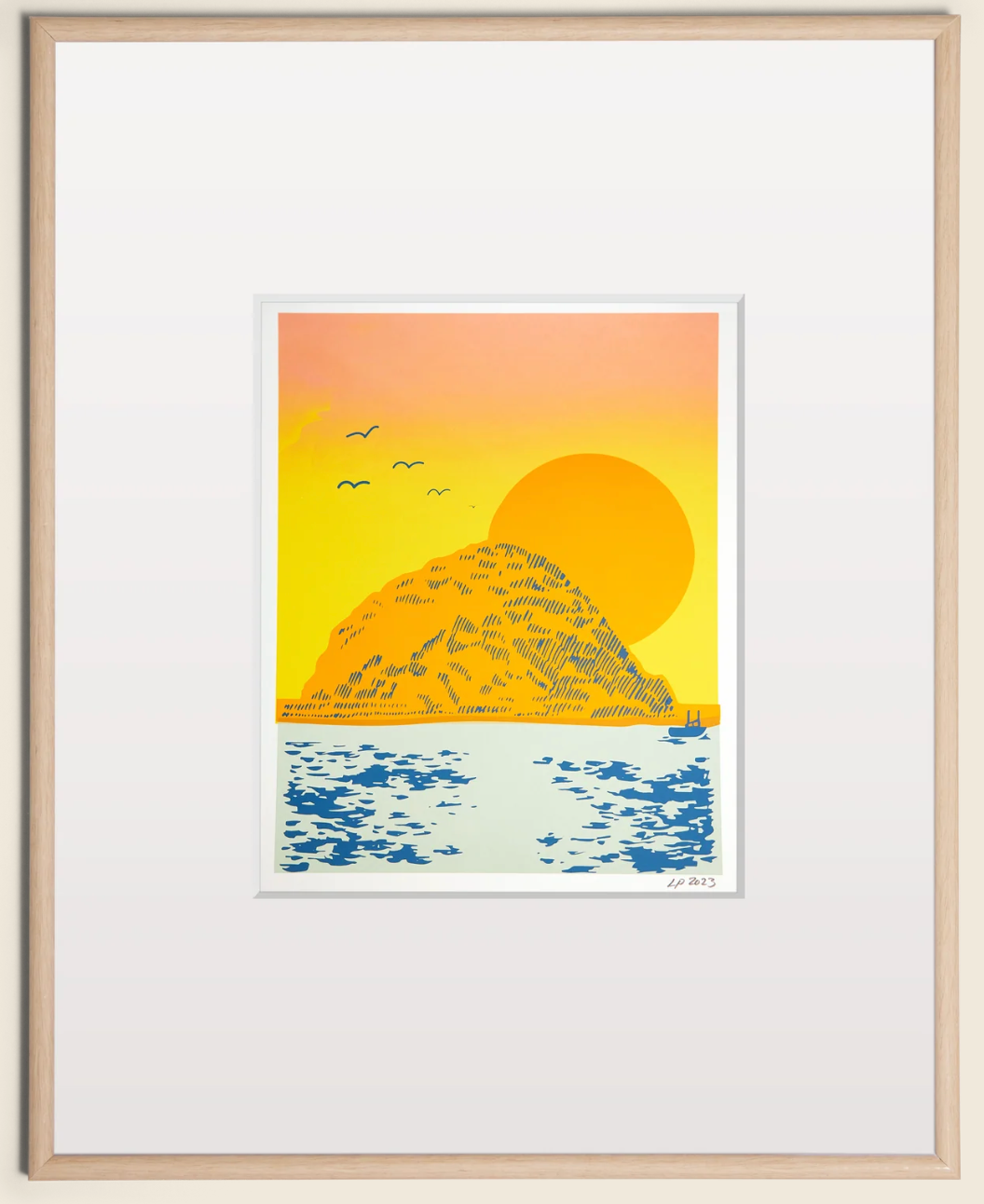 Lonely Palm Ranch - Wholesale Art Print - Art Print Morro Rock1