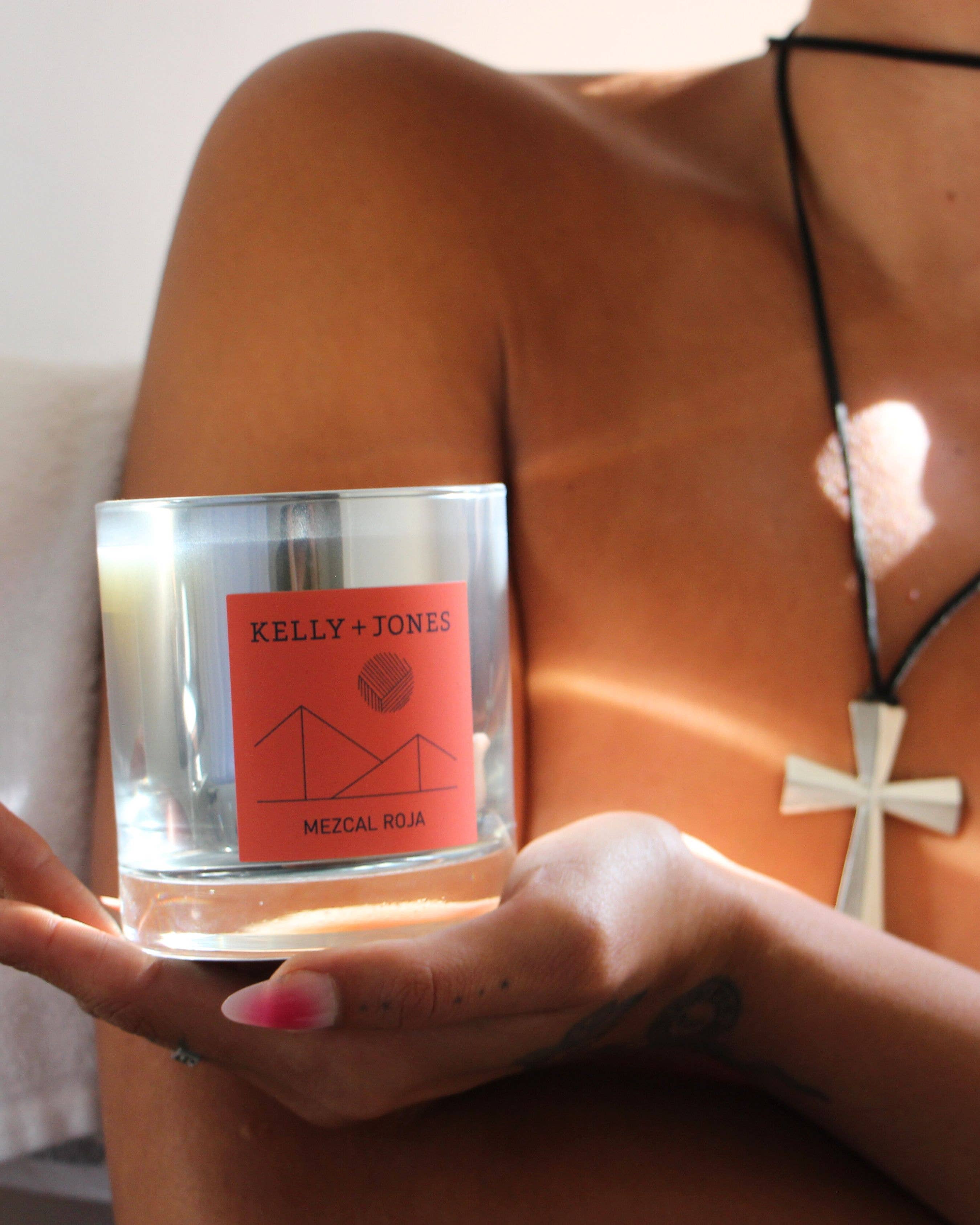 Kelly + Jones - Wholesale Jar/Filled Candle - MEZCAL Candle: Roja3