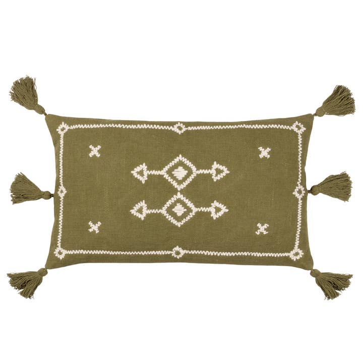 Folis Cushion Khaki for wholesale on Faire