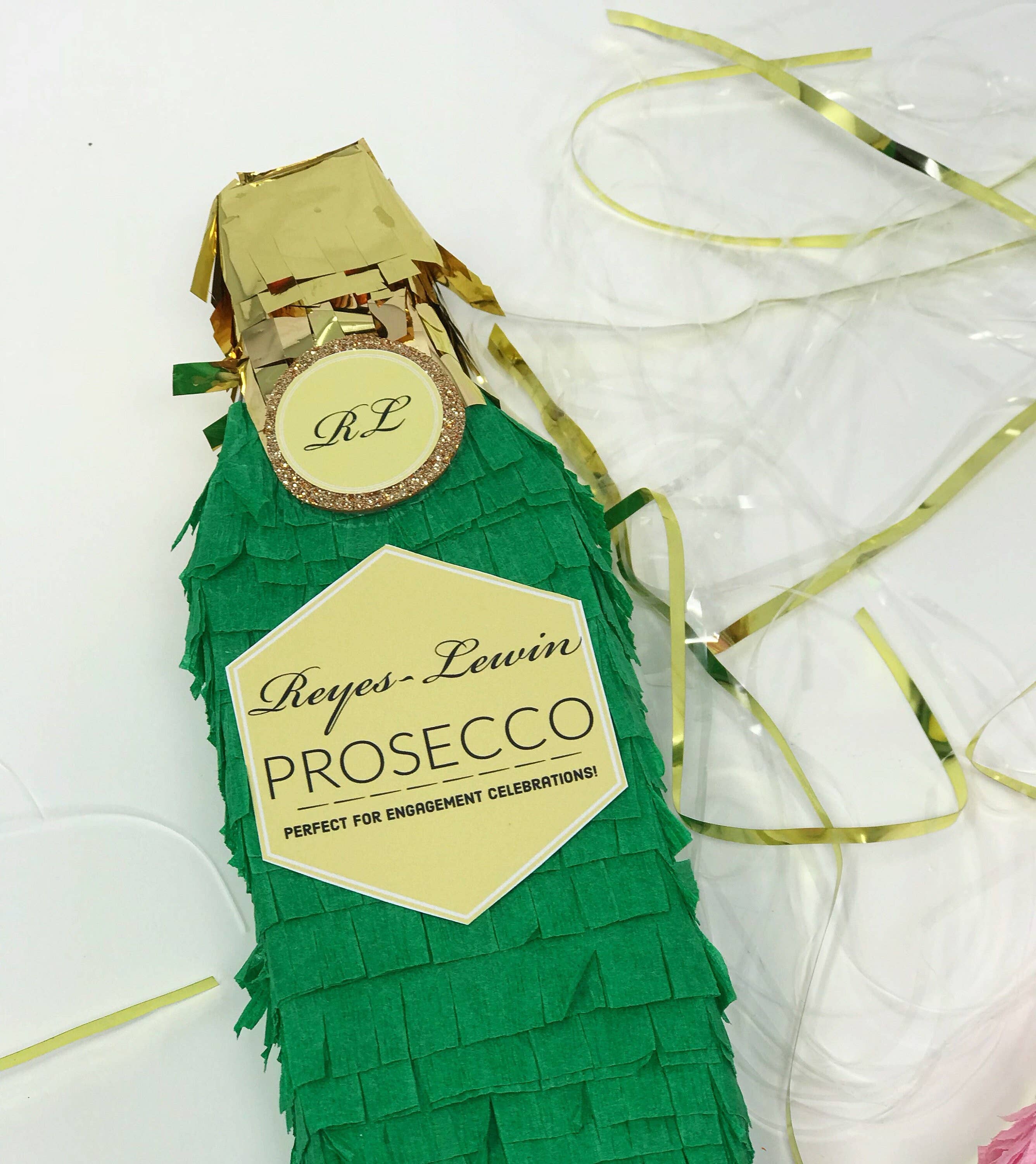 My Soiree Designs – wholesale Party gift – Mini Champagne Piñata, Champagne Party Favor Pinata0