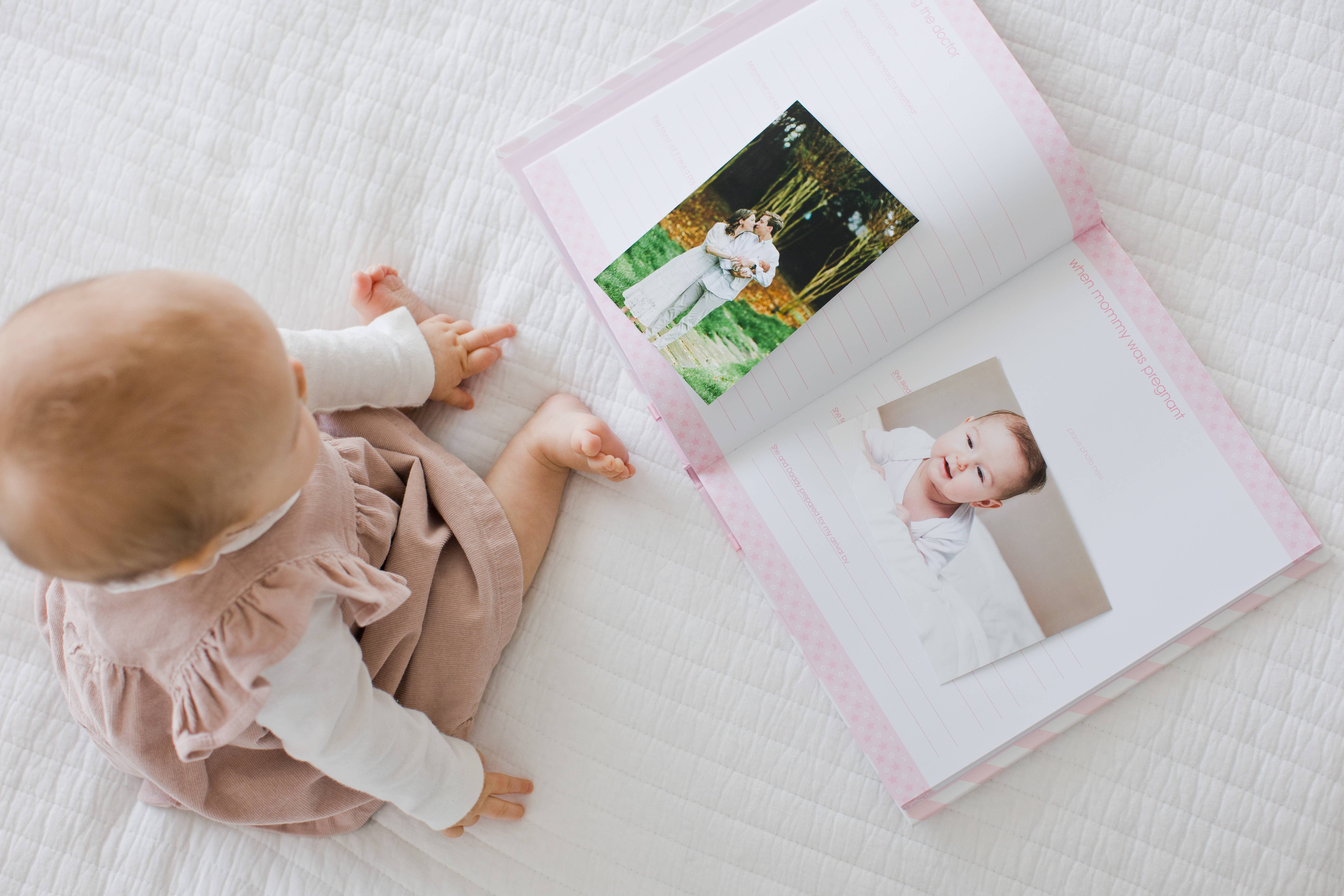 Pearhead - Wholesale Memory Book - Kids & Baby - Chevron Baby Book and Clean-Touch Ink Pad Kit20