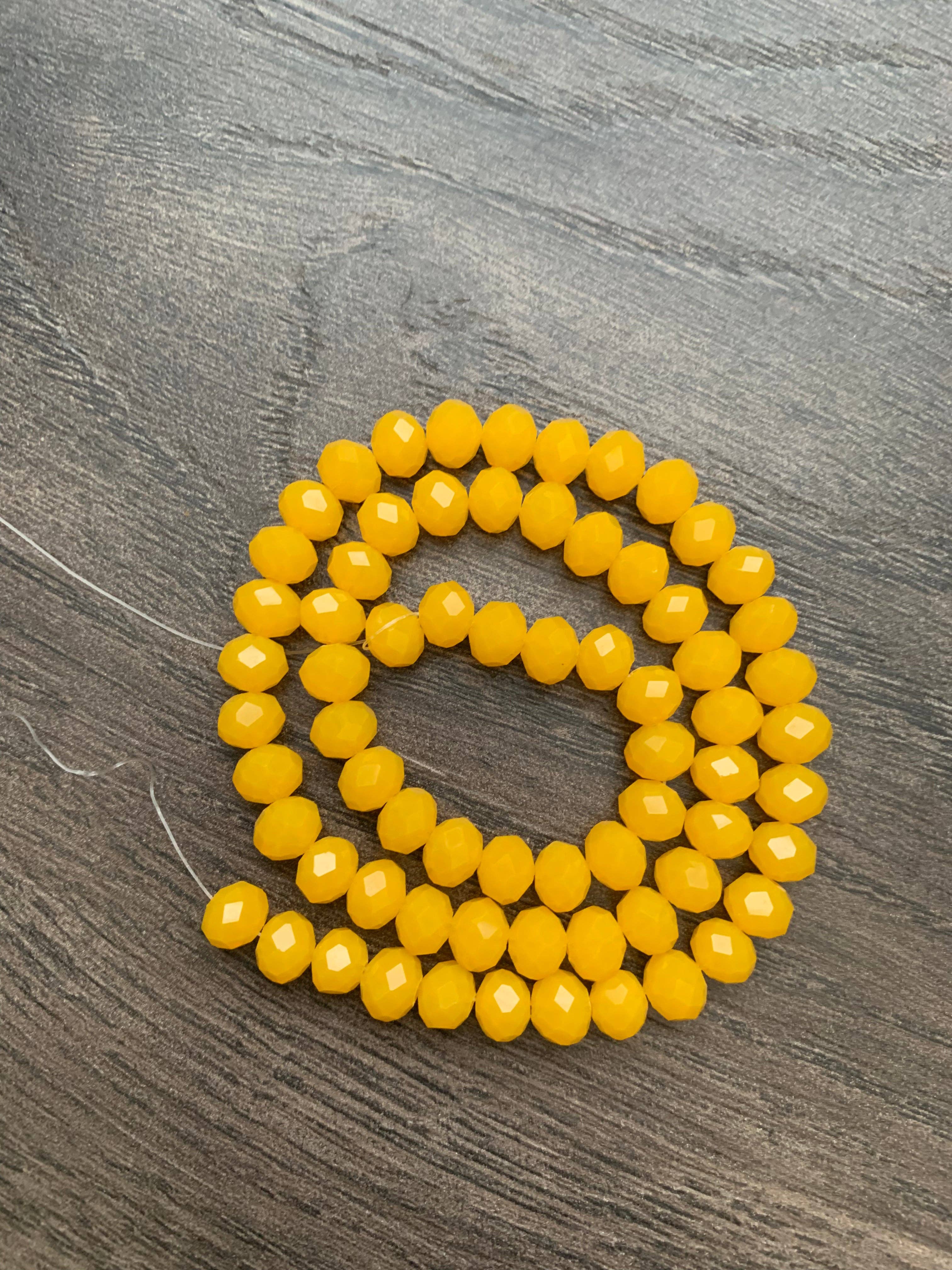 MaddieMayShop - Wholesale Beads - 8mm Rondelles Crystals for Jewelry making2