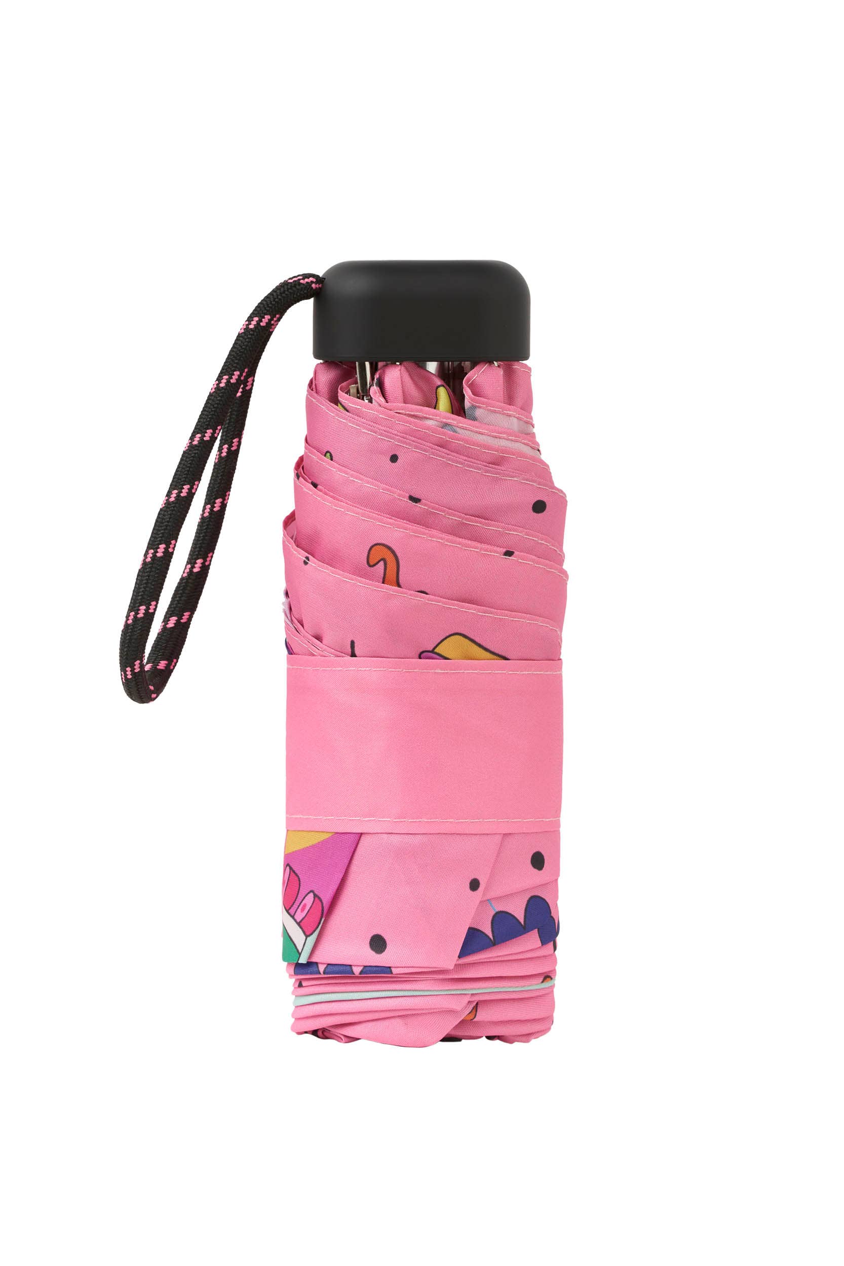 Clima Umbrellas - Wholesale Umbrella - Kids - Manual folding umbrella with bag | Disco party print 17