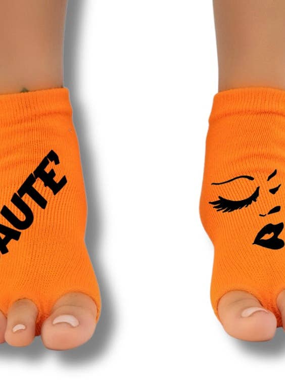 Chaussettes de sport Pilates Toe Saute Sexy Ankle Half Toe pour la vente par SUXQ