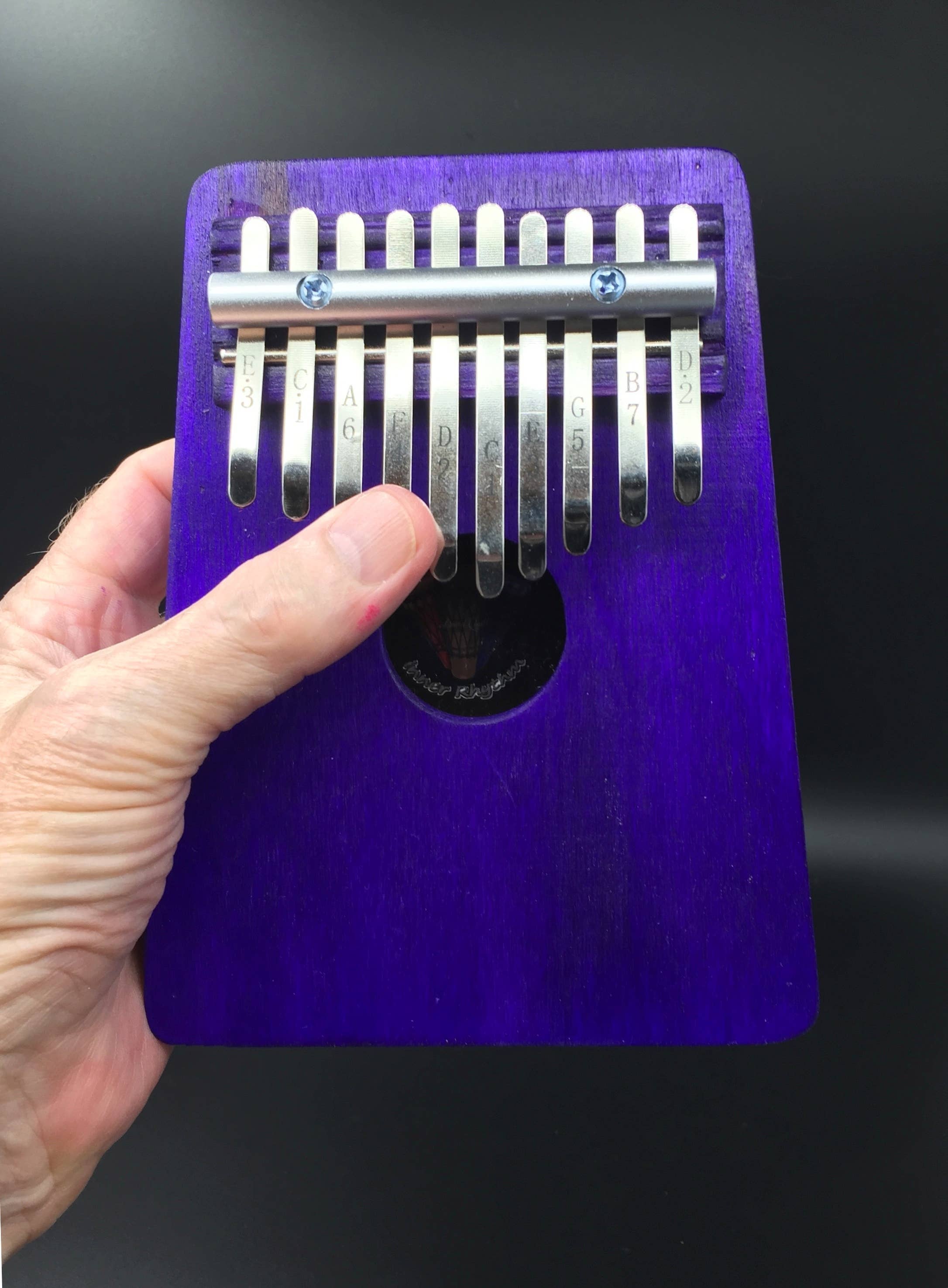 inRhythm - Wholesale Musical Instrument - Kalimba Thumb Piano 10 Key for Beginners Music Instrument3