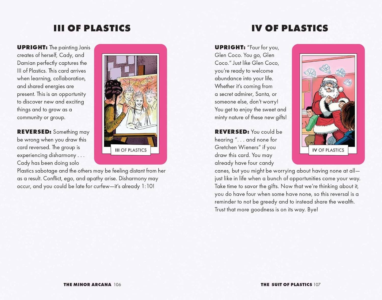 Cardshouse - Wholesale Tarot Cards - Mean Girls Tarot Deck Insight Editions5