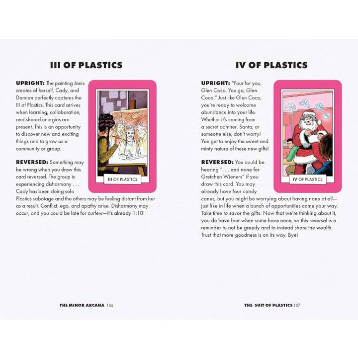 Cardshouse - Wholesale Tarot Cards - Mean Girls Tarot Deck Insight Editions5