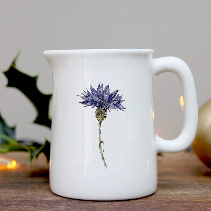 Cornflower Mini Jug In A Gift Box for wholesale by Toasted Crumpet (US Duties Paid)