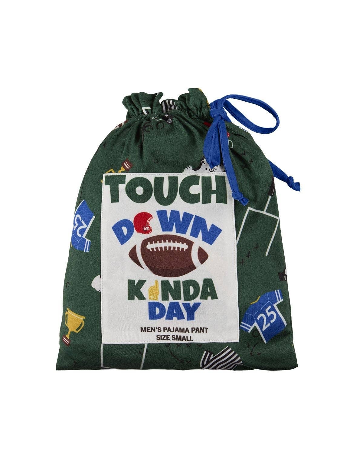 Skog Grön Touchdown Herrpyjamasbyxa i påse för wholesale på Faire3