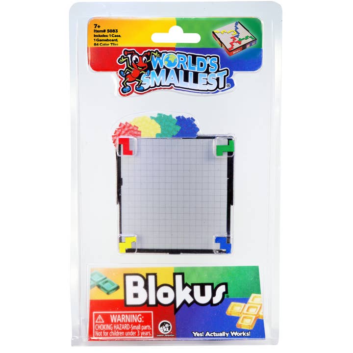 Super Impulse USA - Wholesale Toy Set - Kids - World's Smallest Blokus Playset
