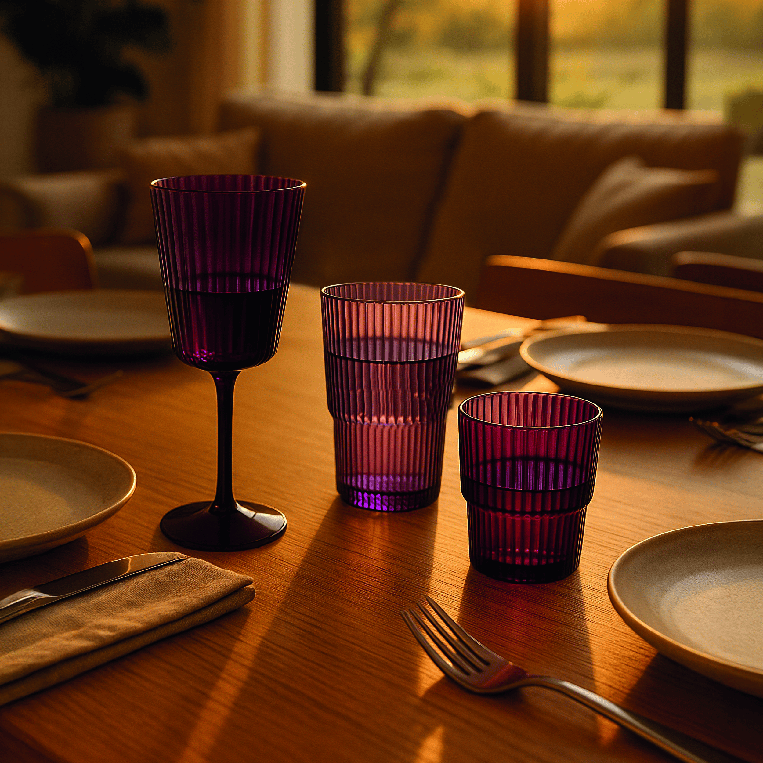 VdE Tivoli 1996 - Wholesale Drinking Glass/Cup - UNIQUE PS GLASS 300ML SH CHOCOLATE 3ASS7