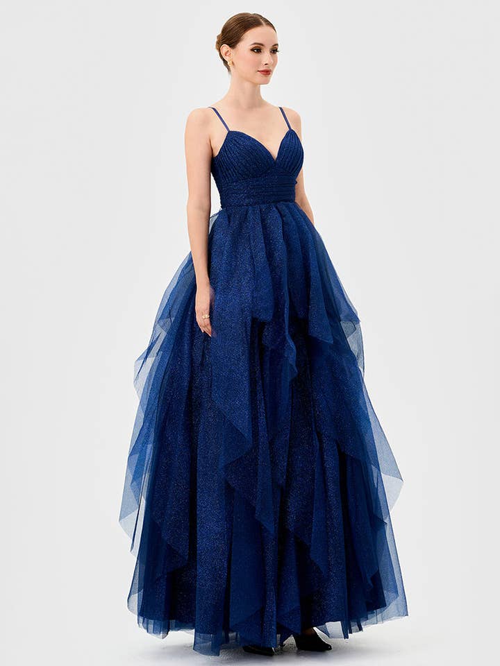 Bariano - Wholesale Gown – Women's - SOLENNE TIERED BALL GOWN B77D71L1