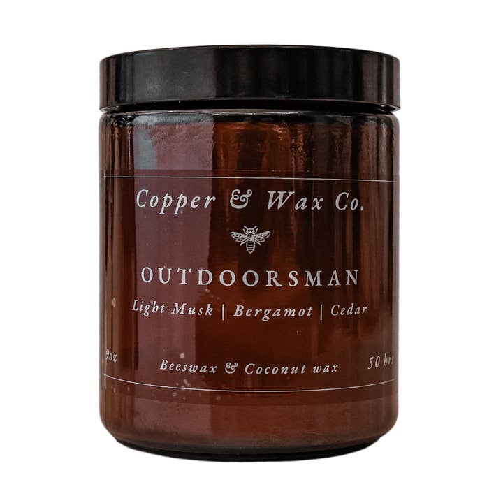 Copper & Wax Co. - Wholesale Jar/Filled Candle - Outdoorsman0