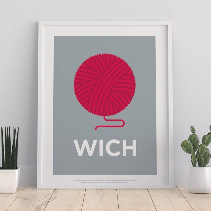 Impresión artística premium Rebus Symbols - Woolwich - 11x14» para venta al por mayor de Star Editions