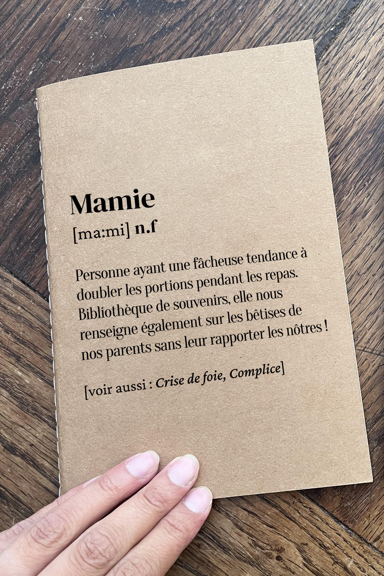 Family Impact Stories - Wholesale Journal/Diary - A5 Notebook definition Grandma2