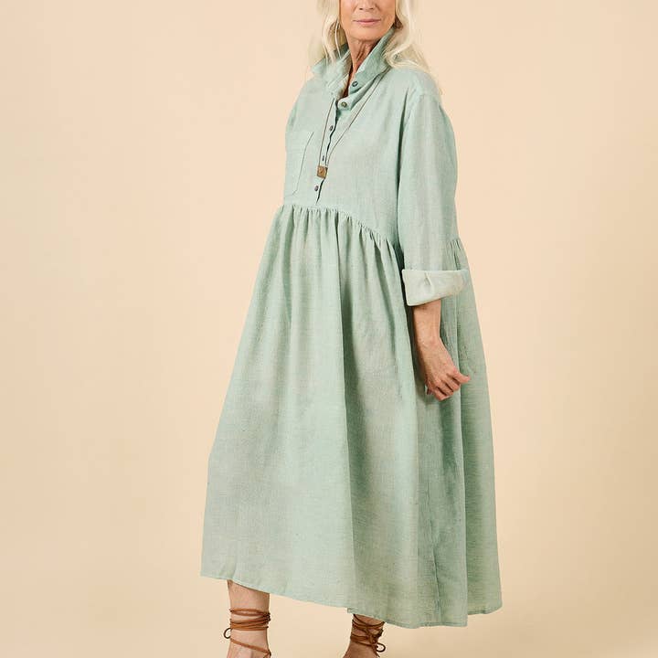 Closet Core Patterns - Wholesale Craft Sewing Kit - Jenna Shirt + Shirtdress Sewing pattern31